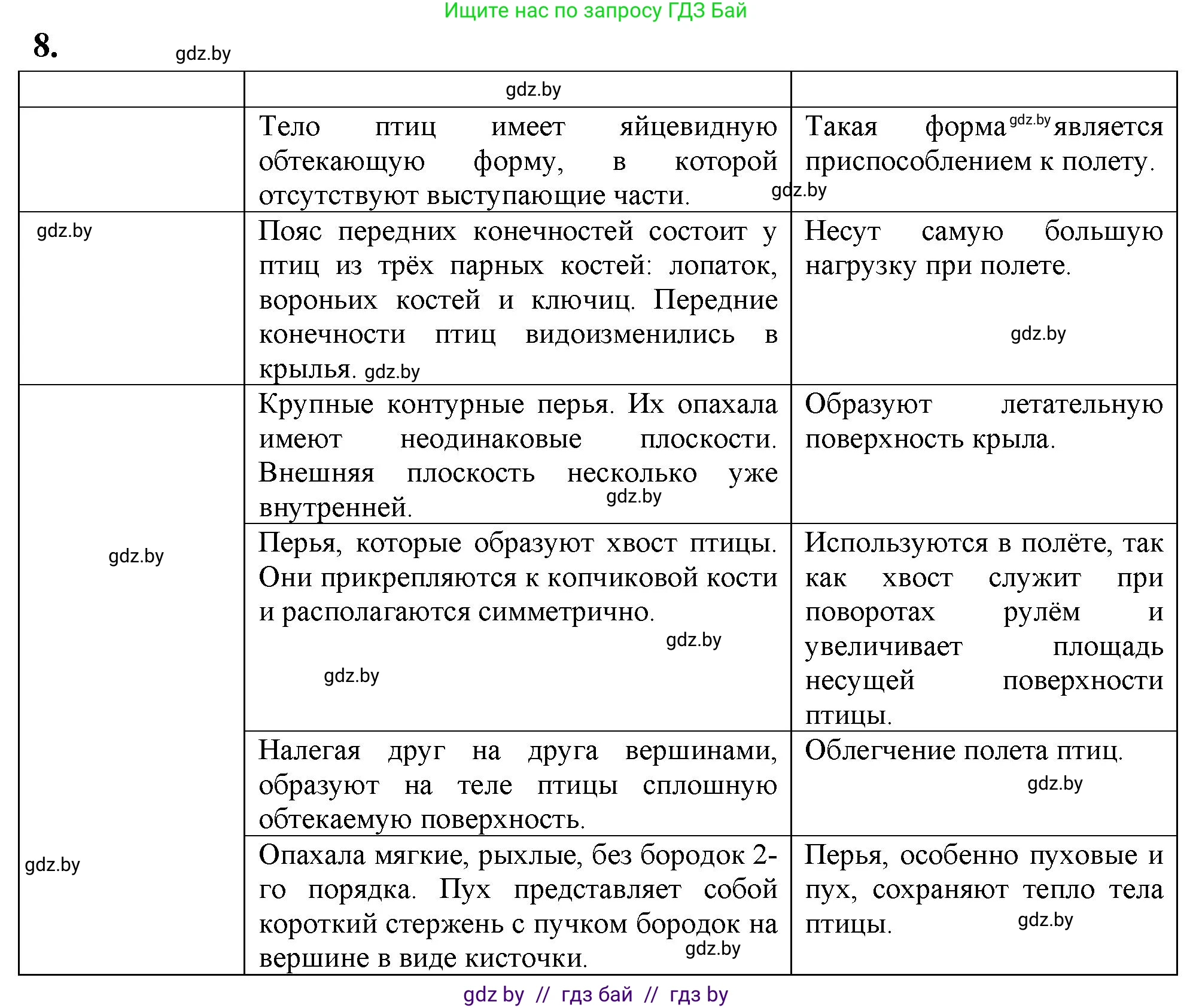 Биология, 8 класс тетрадь для экскусрий, лабораторных и практических работ, автор: Рогожников Олег Николаевич, издательство Сэр-Вит, Минск, 2021, сиреневого цвета, страница 19, номер 8, Решение