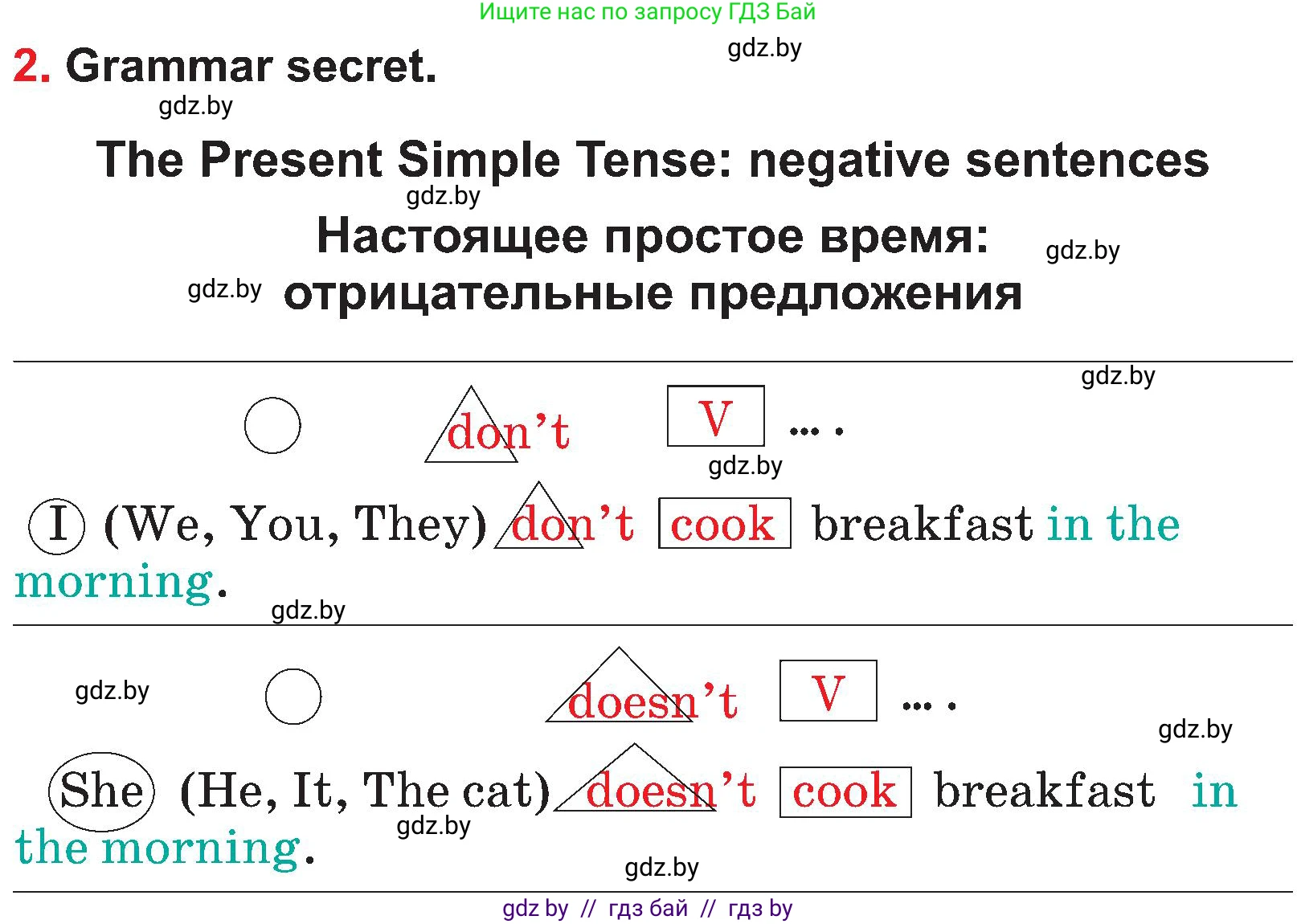 Английский язык (english), 4 класс Учебник (Student's book), авторы: Лапицкая Людмила Михайловна (Lapitskaya Ludmila), Седунова Наталья Михайловна (Sedunova Natalia), издательство Адукацыя i выхаванне, Минск, 2024, бирюзового цвета, Часть ( Part) 1, страница 102, номер 2, Условие