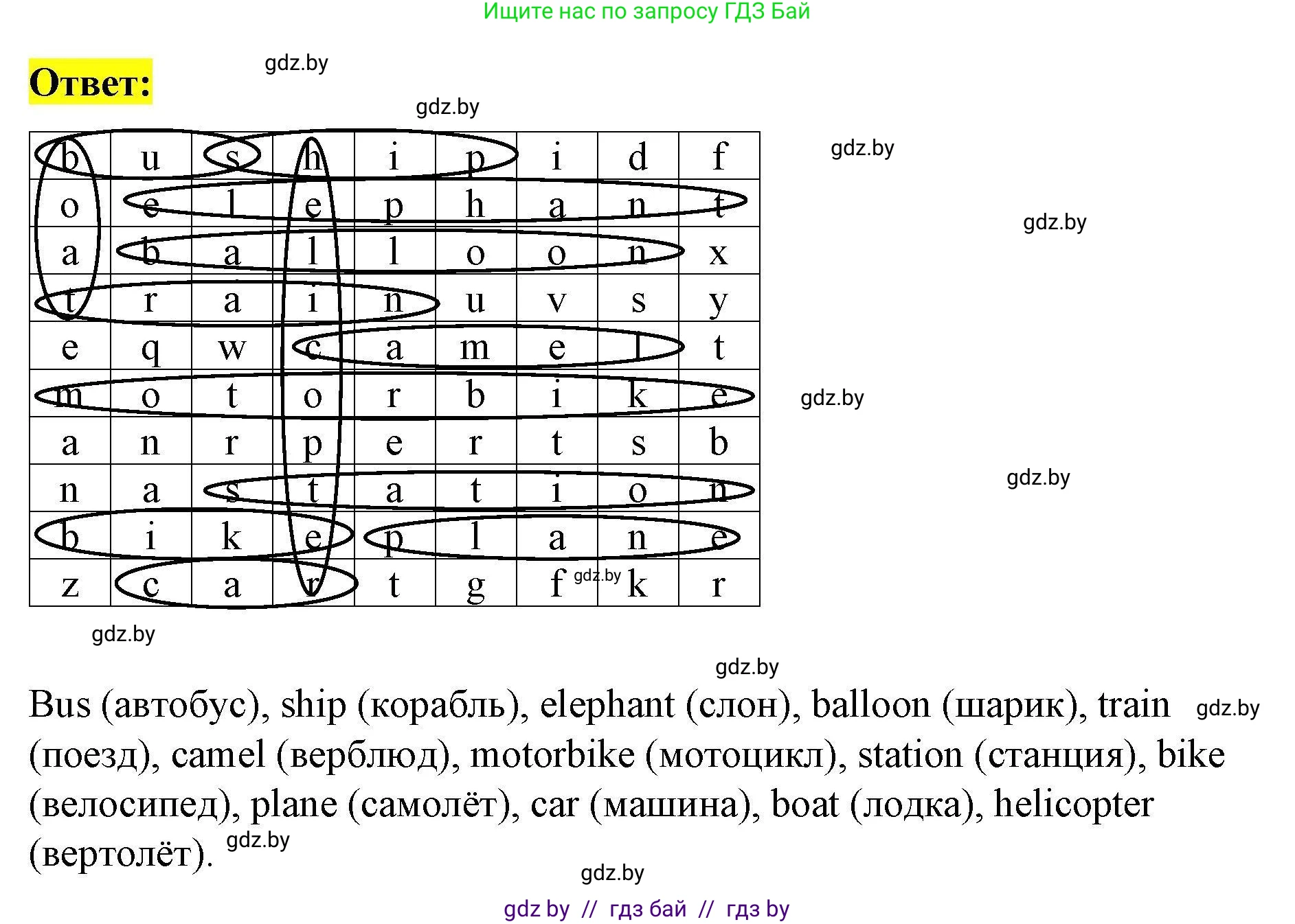 Английский язык (english), 5 класс Рабочая тетрадь (workbook), авторы: Лапицкая Людмила Михайловна (Lapitskaya Ludmila), Калишевич Алла Ивановна, Севрюкова Татьяна Юрьевна, Седунова Наталья Михайловна (Sedunova Natalia), издательство Аверсэв, Минск, 2020, оранжевого цвета, Часть 2, страница 104, номер 3, Решение (продолжение 2)