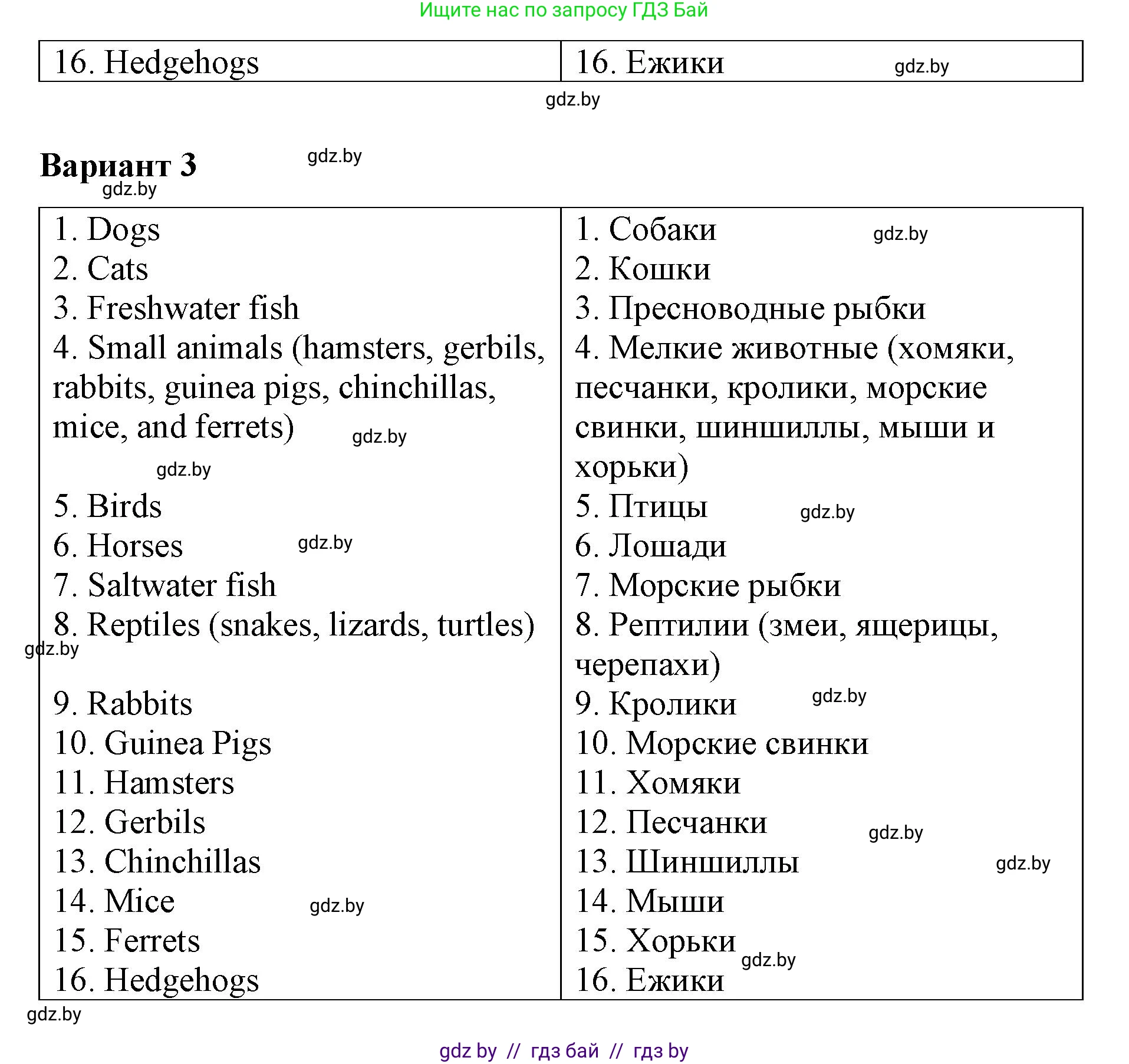 Английский язык (english), 6 класс Рабочая тетрадь (workbook), авторы: Демченко Наталья Валентиновна, Севрюкова Татьяна Юрьевна, Юхнель Наталья Валентиновна, Наумова Елена Георгиевна, Рыбалко О Н, Манешина А В, Маслёнченко Н А, Бушуева Эдите Владиславовна, издательство Аверсэв, Минск, 2020, зелёного цвета, Часть ( Part) 1, страница 17, номер 2, Решение (продолжение 3)