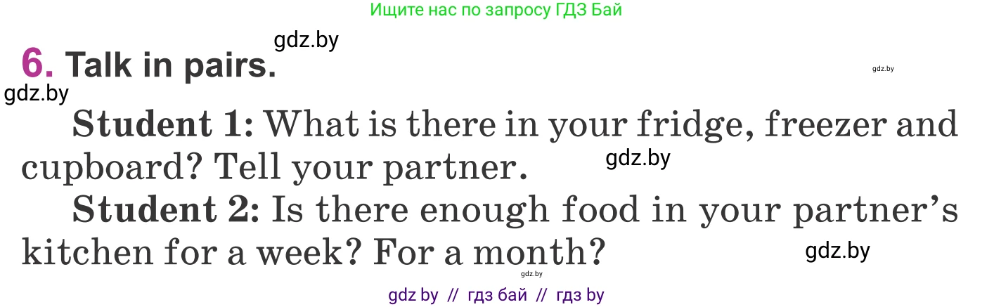 Английский язык (english), 6 класс Учебник, авторы: Демченко Наталья Валентиновна, Севрюкова Татьяна Юрьевна, Юхнель Наталья Валентиновна, Наумова Елена Георгиевна, Рыбалко О Н, Манешина А В, Маслёнченко Н А, издательство Вышэйшая школа, Минск, 2018, красного цвета, Часть 1, страница 117, номер 6, Условие