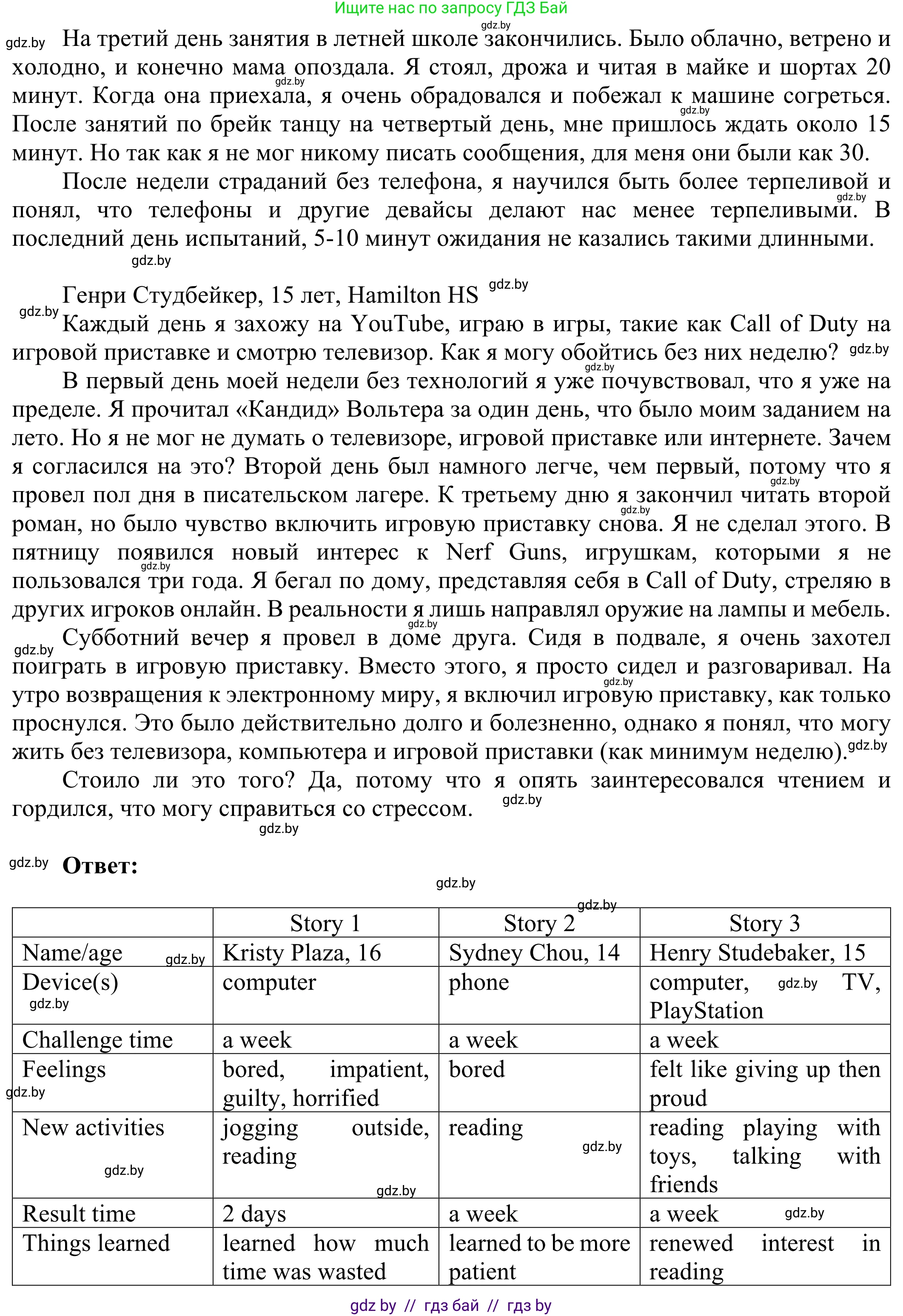 Английский язык (english), 10 класс рабочая тетрадь (activity book), авторы: Юхнель Наталья Валентиновна, Наумова Елена Георгиевна, Демченко Наталья Валентиновна, издательство Аверсэв, Минск, 2020, сиреневого цвета, Часть ( Part) 2, страница 5, номер 1, Решение 2 (продолжение 2)