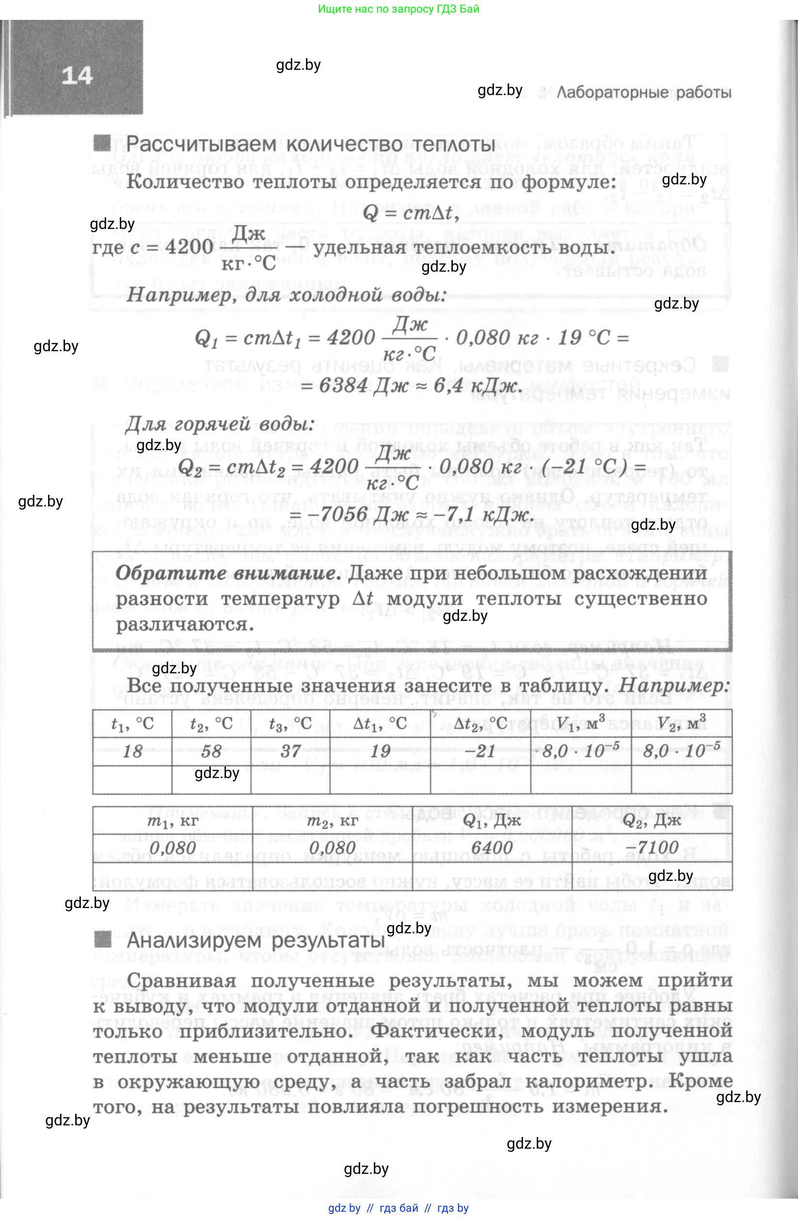 Физика, 8 класс Самостоятельные и контрольные работы, авторы: Шабусов Анатолий Константинович, Дубина Максим Викторович, издательство Новое знание, Минск, 2021, жёлтого цвета, страница 14