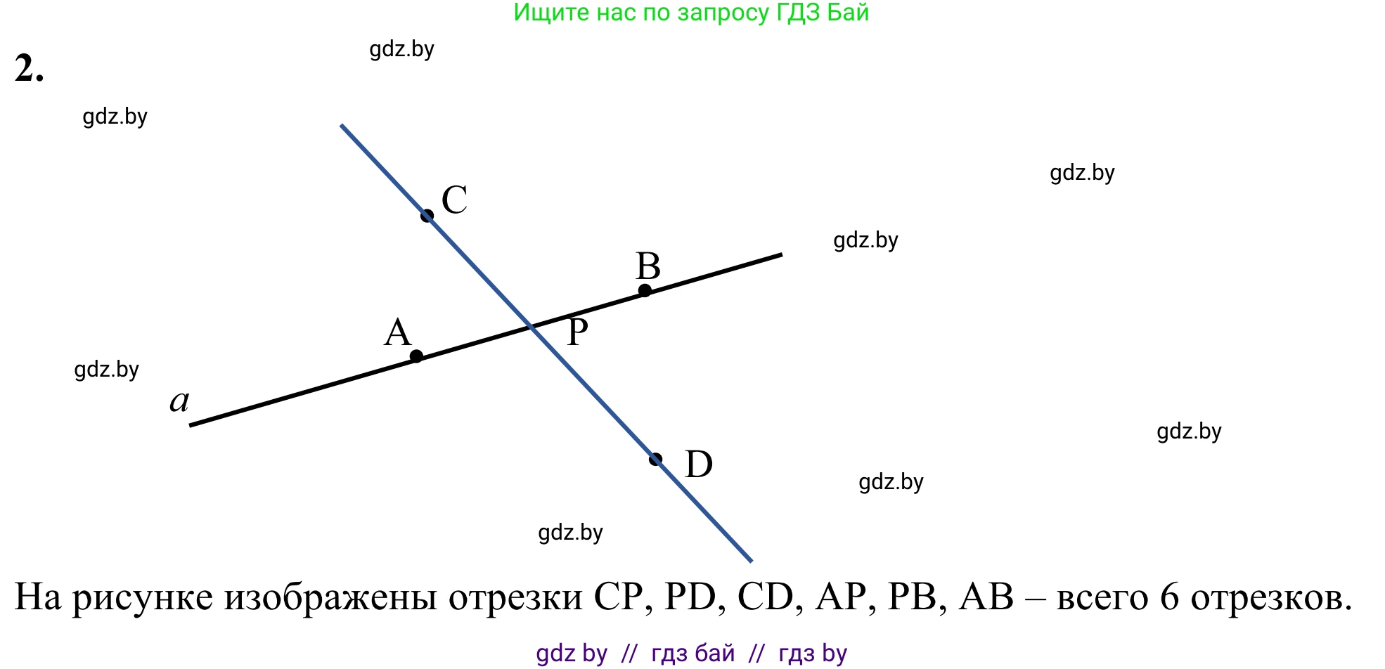 Геометрия, 7 класс Учебник, автор: Казаков Валерий Владимирович, издательство Народная асвета, Минск, 2022, бирюзового цвета, страница 17, номер 2, Решение 1