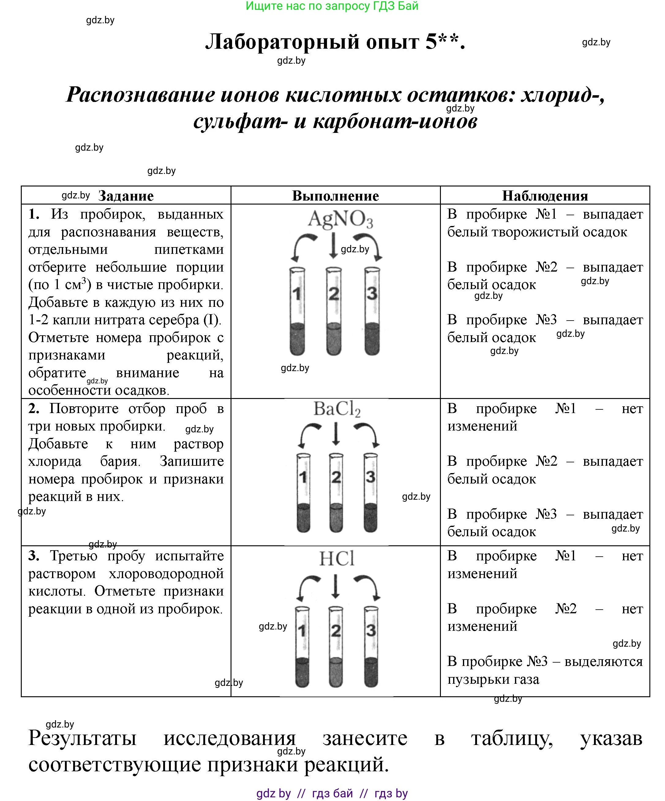 Химия, 9 класс Тетрадь для практических работ, автор: Борушко Ирина Ивановна, издательство Сэр-Вит, Минск, 2022, бирюзового цвета, Часть 2, страница 13, Решение