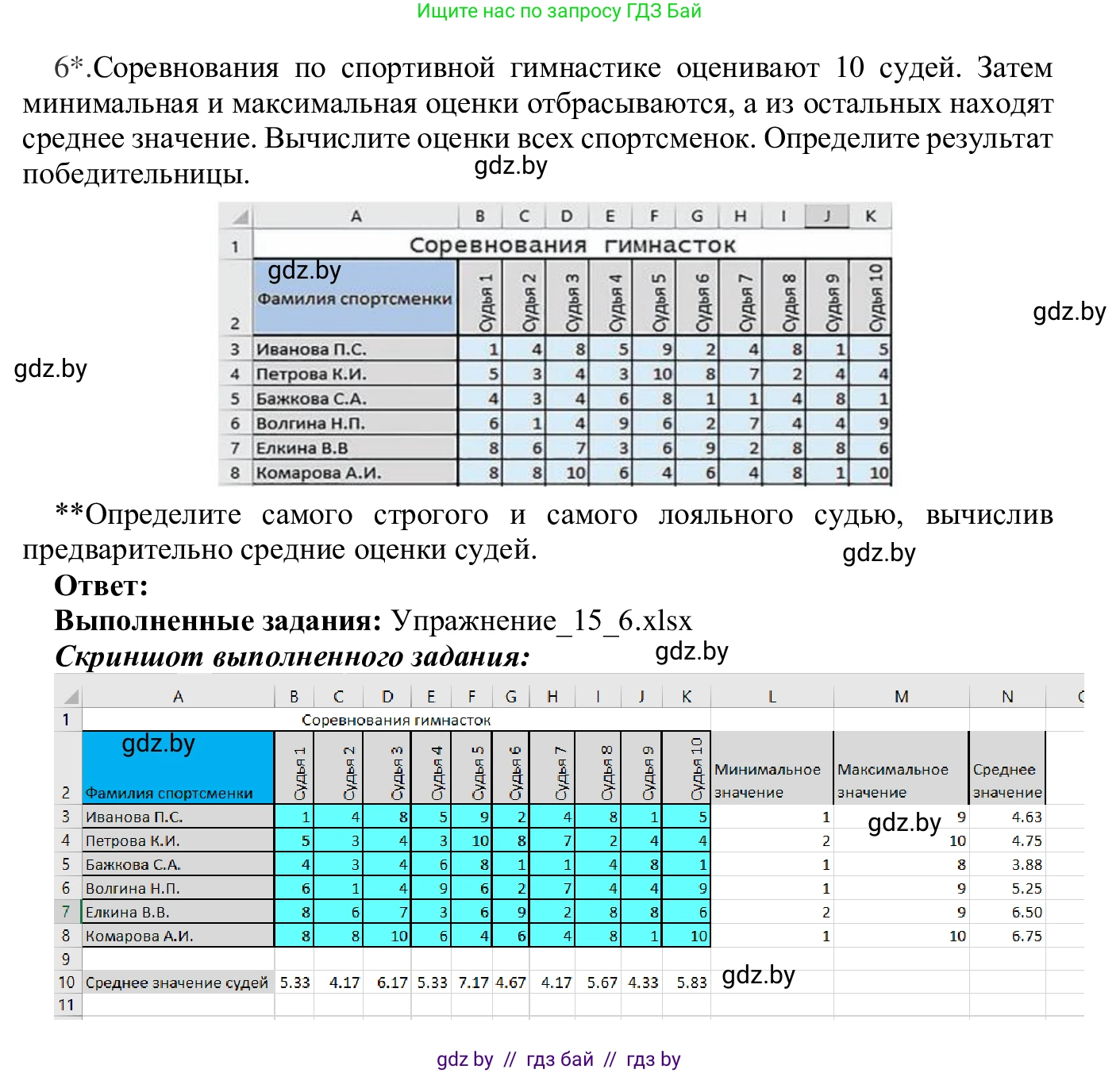 Информатика, 9 класс Учебник, авторы: Котов Владимир Михайлович, Лапо Анжелика Ивановна, Быкадоров Юрий Александрович, Войтехович Елена Николаевна, издательство Народная асвета, Минск, 2019, голубого цвета, страница 96, номер 6, Решение
