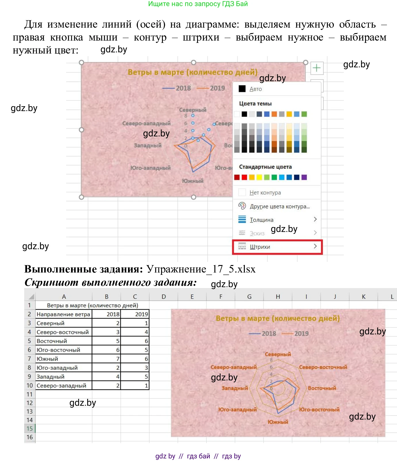 Информатика, 9 класс Учебник, авторы: Котов Владимир Михайлович, Лапо Анжелика Ивановна, Быкадоров Юрий Александрович, Войтехович Елена Николаевна, издательство Народная асвета, Минск, 2019, голубого цвета, страница 109, номер 5, Решение (продолжение 3)